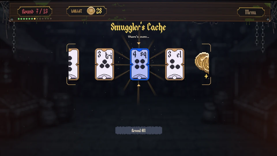 Try your luck at the cache